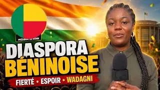 Miniature : Réactions de la diaspora béninoise lors de l’investiture de Romuald Wadagni au Bénin