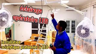 Miniature : INSTALLATION SCIALYTIQUE  OPERATOIRE à LED + Principe de fonctionnement