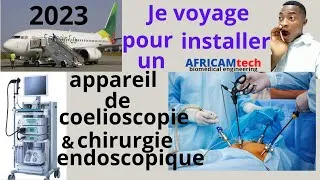 Miniature : INSTALLATION & FORMATION COMPLETE  sur APPAREIL DE COELIOSCOPIE  (Chirurgie Endoscopique)