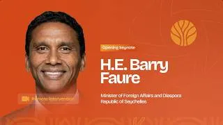 Miniature : APO 2026 - Opening Keynote - H.E. Barry Faure (Blue Economy)