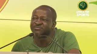 Miniature : Ligue des champions CAF : Kévin Djony, entraineur de Mangaspor avant le match contre Rahimo