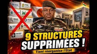 Miniature : Tiani a-t-il supprimé 9 structures de la présidence!