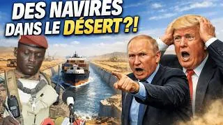Miniature : Ibrahim Traoré CHOQUE le monde : 15 km de canal dans le désert révélés !