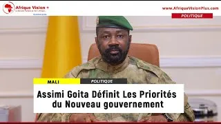 Miniature : #Mali :  Assimi Goita Définit les Priorités du Nouveau Gouvernement