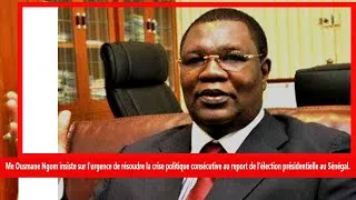 Miniature : Crise politique : Me Ousmane Ngom, le choc Abdou Diouf- Wade et l’affaire des armes libyennes