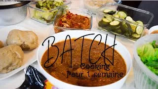 Miniature : BATCH COOKING pour 1 semaine