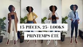 Miniature : Ma Garde robe capsule PRINTEMPS ÉTÉ