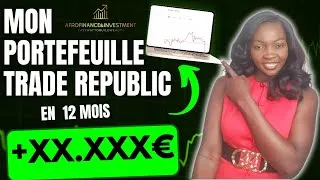 Miniature : Comment j'investis en 2025, Presentation des ETFs | AfroFinance&Investment #etf #traderepublic