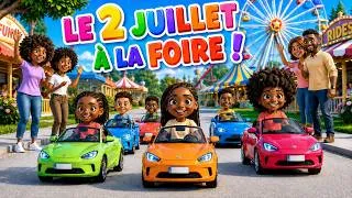 Miniature : Le 2 juillet, nous irons à la foire 🎡| Chanson pour enfants en français et lingala