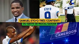 Miniature : SAMUEL ETO'O MONTRE SA JOIE APRÈS LE GESTE FORT DE PASCAL SIAKAM QUI l'HONORE | LE CAMEROUN AUSSI