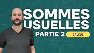 Miniature : Ajuster une somme en une somme usuelle − partie 2/2  [ECG 1ère année appli/appro]