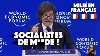 Miniature : 🔥 DISCOURS CHOC de MILEÍ à DAVOS (que les médias TAISENT) 😳#WorldEconomicForum #Davos2026 #WEF2026