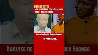 Miniature : Claude Wilfried Ekanga défend le Président Ibrahim Traoré 