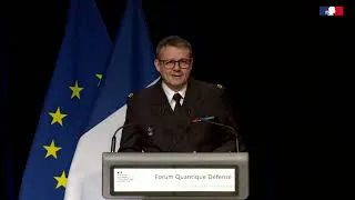 Miniature : Forum Quantique Défense 2026 - Discours d’ouverture, IGA Patrick Aufort, directeur de l’AID