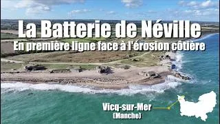 Miniature : La Point de Néville, en première ligne face à l'érosion côtière