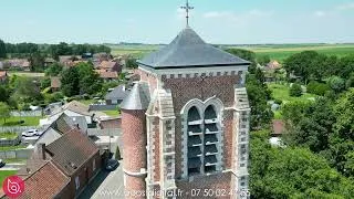 Miniature : Commune de Marcq-en-Ostrevent vue de drone - Boost Digital