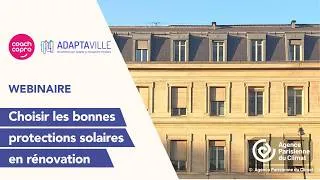 Miniature : AdaptaVille x Solutions Pro | Choisir les bonnes protections solaires en rénovation