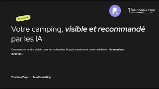 Miniature : Visibilité IA pour camping : de la recherche ChatGPT à la réservation directe