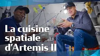 Miniature : Les astronautes d’Artemis II passent à table… sans table!