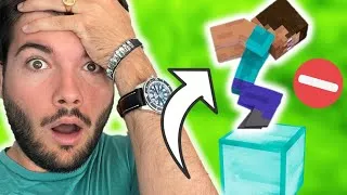 Miniature : J'ai testé MINECRAFT sans MARCHER ni SAUTER (impossible)