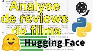 Miniature : Faire une classification de reviews de films avec deep learning (Python, BERT, HuggingFace)