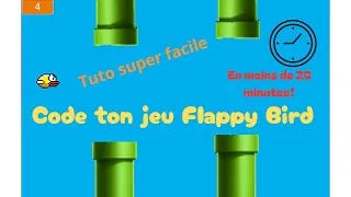 Miniature : Comment faire Flappy Bird dans Scratch 😱 en moins de 10 minutes