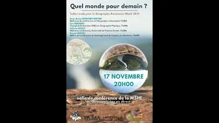 Miniature : Table Ronde : Quel Monde Pour Demain ? - Geography Awareness Week 2021