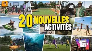 Miniature : 20 Nouvelles activités sur GTA6 (Officiel, Leak & Rumeurs)