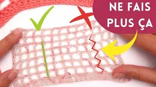 Miniature : ✅ Enfin des brides ALIGNÉES les unes sur les autres, tutoriel pour apprendre le crochet, astuce