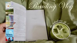 Miniature : reading books on my physical tbr 🦢🍵