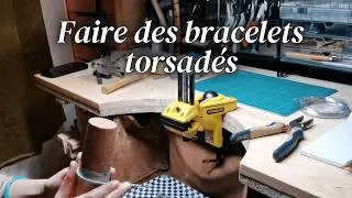 Miniature : Faire des Bracelets Torsadés | Tuto Bijouterie | #apprendrelabijouterie