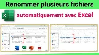 Miniature : Renommer plusieurs fichiers automatiquement avec Excel — Tutoriel ultra simple