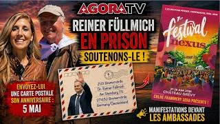Miniature : Anniversaire de l'avocat Reiner Fuellmich le 5 mai et annonce du festival Nexus par Chloé