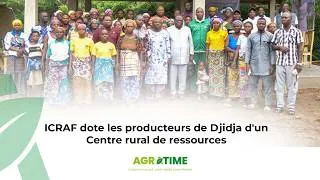 Miniature : ICRAF Bénin remet le Centre Rural de ressources d’Agonhohoun de Djidja aux bénéficiaires