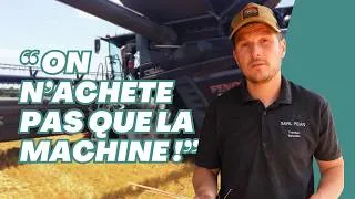 Miniature : Fendt Ideal 8 : le géant des récoltes en action dans l'orge!