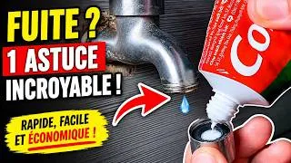 Miniature : 😱 Cette pâte peut-elle vraiment stopper une fuite d'eau ?
