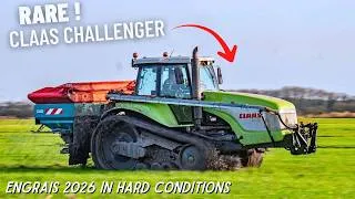 Miniature : RARE ! CLAAS CHALLENGER à l'engrais - Hard Conditions in France