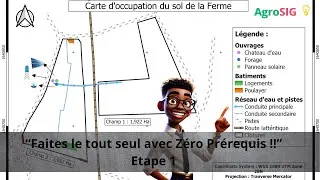 Miniature : QGIS / Zéro prérequis : Créez la carte d’occupation du sol de votre ferme – ENSA Stage 4e année