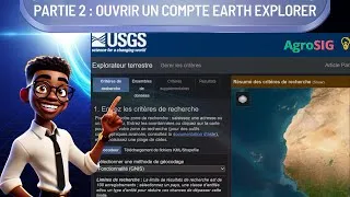 Miniature : Etape 2 - Créer un compte Earth Explorer USGS pour télécharger des MNT – Guide simple et rapide