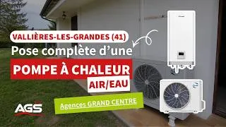 Miniature : Installation d'une pompe à chaleur Air/Eau à Vallières-les-Grandes (41)