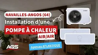Miniature : Installation d'une pompe à chaleur Air/Air Bisplit à Navailles-Angos (64)
