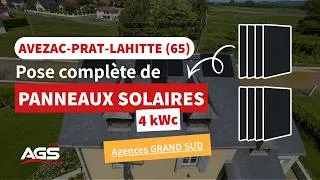 Miniature : Installation de 8 panneaux solaires (4 kWc) à Avezac-Prat-Lahitte (65)