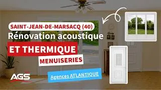 Miniature : Pose de menuiseries PVC/ALU à Saint-Jean-de-Marsacq (40)