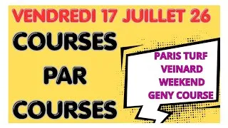 Miniature : COURSES PAR COURSES VENDREDI 17 JUILLET 26 QUATRE JOURNAUX #explore#europe#canada#