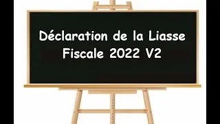 Miniature : Préparation de la Liasse Fiscale 2022 V2