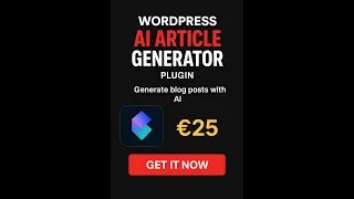 Miniature : Auto Articles Generator for WordPress #wordpress #articles #generator