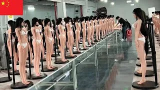 Miniature : L'usine chinoise créant des robots féminins hyperréalistes a émerveillé le monde.