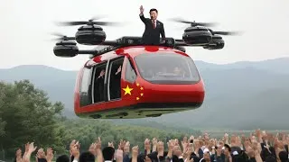 Miniature : La Chine a dévoilé une voiture électrique volante de 10 000 $ qui choque le monde