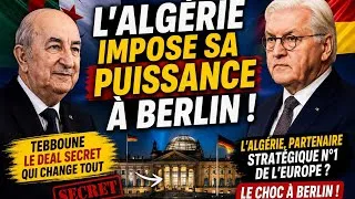 Miniature : L'ALGÉRIE IMPOSE SA PUISSANCE À BERLIN ! 🇩🇿🇩🇪 Le deal secret de Tebboune qui change tout.