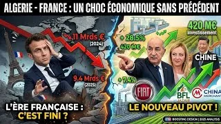 Miniature : Chine & Italie remplacent la France en Algérie : Les Chiffres ! 